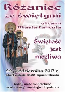 Różaniec ze świętymi