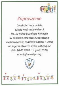 DZIEŃ OTWARTY SZKOŁY