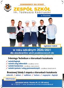 Oferta edukacyjna - Rekrutacja Zespół Szkół w Wysokiej