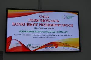 Gala Podsumowania Konkursów Przedmiotowych