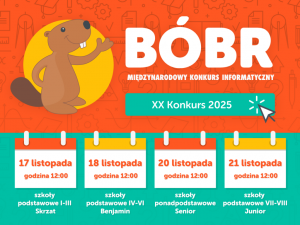Konkurs Bóbr 2025